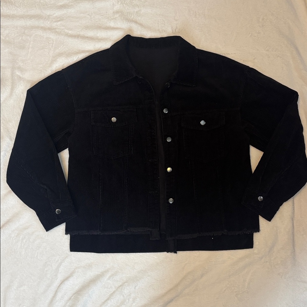 Black Corduroy Jacket
